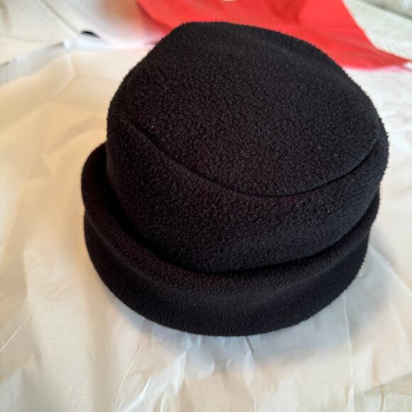 Black Neckworks Crown Cap/Hat Soft Polyester - Picture 3 of 4